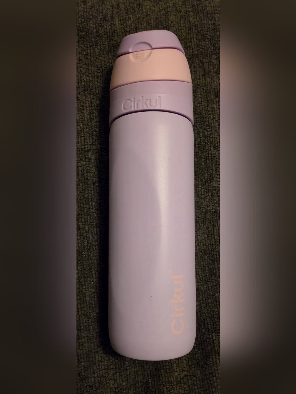 Cirkul Lavender & Blush Travel Water Bottle